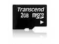 TRANSCEND MicroSD karta 2GB, bez adaptéru