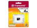 TRANSCEND MicroSDHC karta 4GB Class 4, bez adaptér