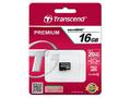 TRANSCEND MicroSDHC karta 16GB Class 10, bez adapt