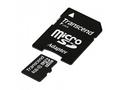 TRANSCEND MicroSDHC karta 4GB Class 10 + adaptér