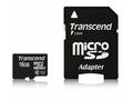 TRANSCEND MicroSDHC karta 16GB Premium, Class 10 U