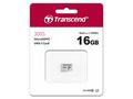 TRANSCEND MicroSDHC karta 16GB 300S, UHS-I U1, bez