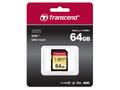 Transcend 64GB SDXC 500S (Class 10) UHS-I U3 V30 M