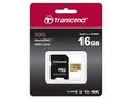 TRANSCEND MicroSDHC karta 16GB 500S, UHS-I U3 V30 