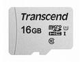 TRANSCEND MicroSDHC karta 16GB 300S, UHS-I U1 + ad