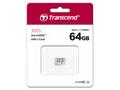 TRANSCEND MicroSDXC karta 64GB 300S, UHS-I U1 + ad