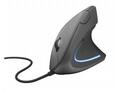 TRUST Myš Verto ergonomic mouse USB, black (černá)