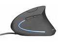 TRUST Myš Verto ergonomic mouse USB, black (černá)