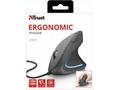 TRUST Myš Verto ergonomic mouse USB, black (černá)