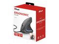 TRUST Myš Verto ergonomic mouse USB, black (černá)