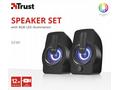 TRUST Gemi RGB 2.0 Speaker Set - černý