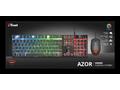 TRUST set klávesnice + myš GXT 838 Azor Gaming Com