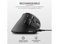 TRUST ergonomická Myš Voxx Rechargeable Ergonomic 
