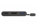 TRUST adaptér DALYX, 3-in-1, USB-C
