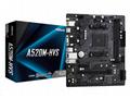 ASRock MB Sc AM4 A520M-HVS, AMD A520M, 2xDDR4, HDM