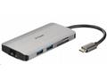 D-Link 8-in-1 USB-C Hub with HDMI, Ethernet, Card 