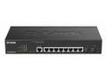 D-Link DGS-2000-10P 8-port Gbit PoE Managed Switch