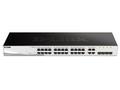 D-Link DGS-1210-24 Smart switch, 24x GbE, 4x RJ45,