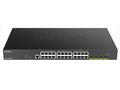 D-Link DGS-1250-28XMP, E 24-port Gigabit PoE Smart