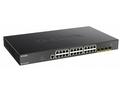 D-Link DGS-1250-28XMP, E 24-port Gigabit PoE Smart