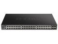 D-Link DGS-1250-52XMP Smart switch 48x Gb PoE+, 4x