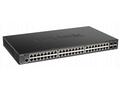 D-Link DGS-1250-52XMP Smart switch 48x Gb PoE+, 4x