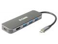 D-Link 5-in-1 USB-C Hub with HDMI, Power Delivery