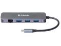 D-Link DUB-2334 - Dokovací stanice - USB-C - HDMI 