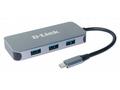 D-Link DUB-2335 6-in-1 USB-C Hub with HDMI, Gigbai