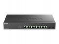D-Link DMS-1250-10SP - Přepínač - L2+ - inteligent