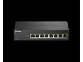 D-Link DMS-108P, E 8 ports 2.5G, MultiGig PoE Unma