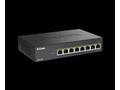 D-Link DMS-108P, E 8 ports 2.5G, MultiGig PoE Unma
