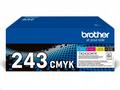 Brother - TN-243CMYK, multipack, černá + 3 barvy