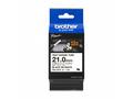 Brother - HSe-251E, bužírka bílá, černá (21 mm)