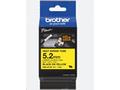 Brother - HSE-611E, bužírka žlutá, černá (5,2 mm)