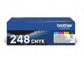 Brother - TN248VAL, toner sada CMYK (4x1000 stran)