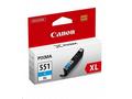 Canon inkoustová náplň CLI-551C, XL azurová