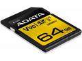 ADATA SDXC karta 64GB UHS-I U3 Class 10, Premier O