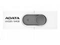 ADATA UV220, 32GB, USB 2.0, USB-A, Bílá