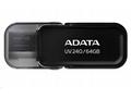 ADATA Flash Disk 64GB UV240, USB 2.0 Dash Drive, č