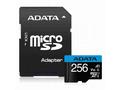 ADATA MicroSDHC karta 256GB UHS-I Class 10, Premie