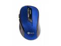 C-TECH myš WLM-02, černo-modrá, bezdrátová, 1600DP