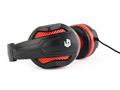 GEMBIRD sluchátka s mikrofonem GHS-03, gaming, čer