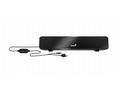 Genius SoundBar 100, Stereo, 6W, Černá