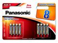 PANASONIC Alkalické baterie - Pro Power AAA 4+4F 1