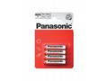 PANASONIC Zinkouhlíkové baterie Red Zinc R03RZ, 4B