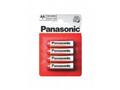 PANASONIC Zinkouhlíkové baterie Red Zinc R6RZ, 4BP