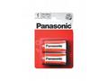PANASONIC Zinkouhlíkové baterie Red Zinc R14RZ, 2B