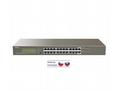 Tenda TEG1124P-24-250W PoE AT Gigabit switch 24x 1