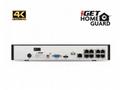 iGET HGNVK88504 - Kamerový UltraHD 4K PoE set, 8CH